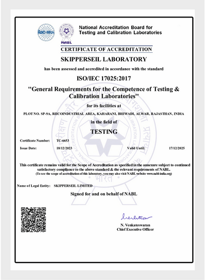 Certification