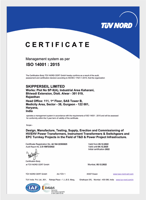 "ISO 14001" Environmental Management System