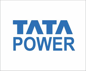 Tata Power logo in blue on a white background